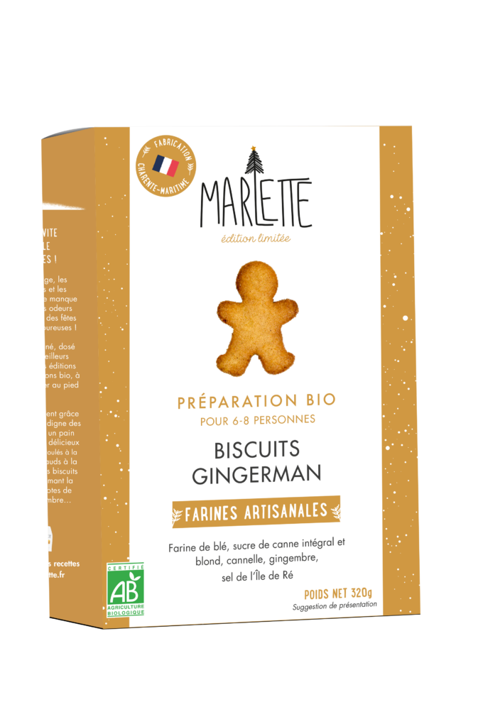 Biscuits Gingerman de Noël